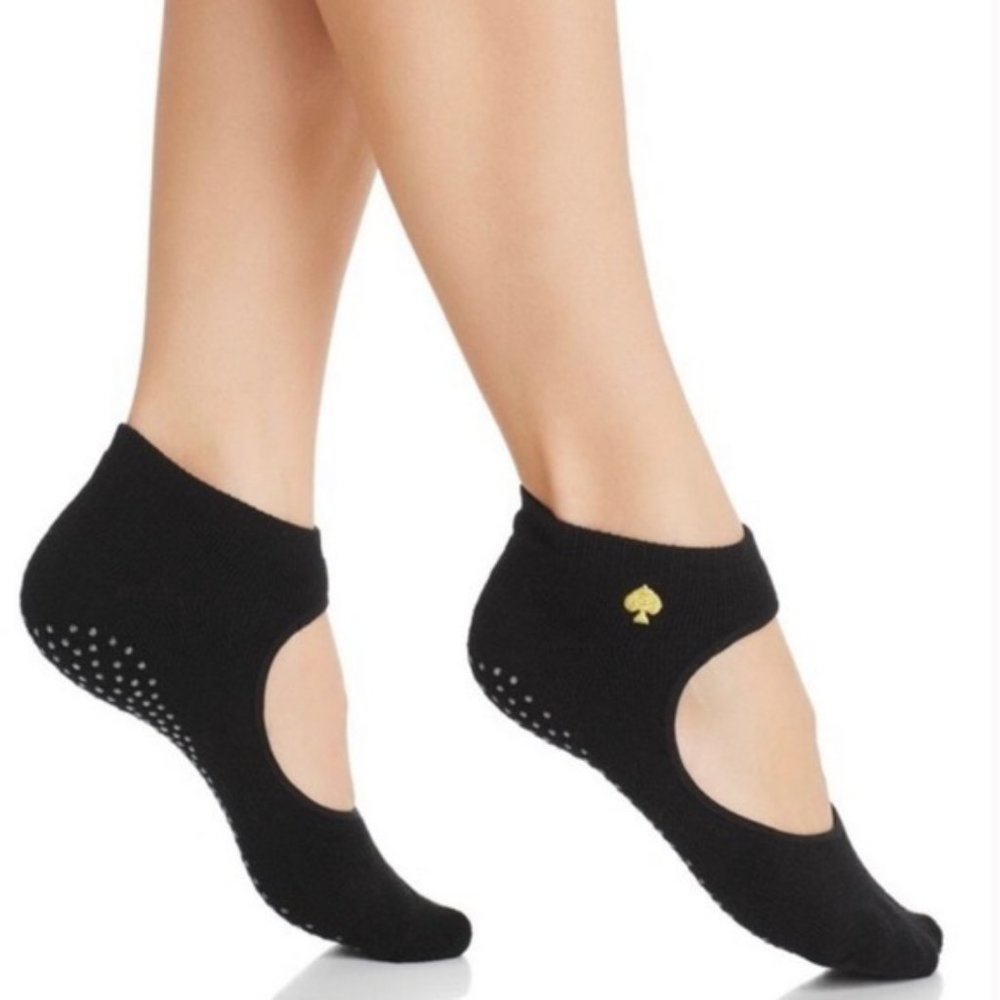 Kate Spade Black Barre Socks